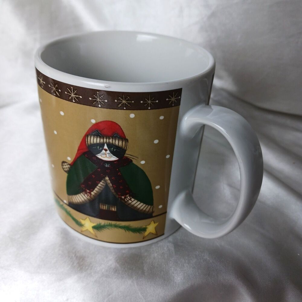 SAKURA COZY FIDDLESTIX CATS MUG